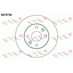Bremsscheibe BS7075B von FTE günstig für 38,44 € online kaufen