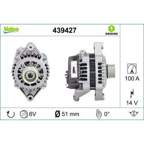 Køb Generator af VALEO 439427 til den lave pris 1639,42 DKK