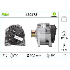 Lichtmaschine 439478 von VALEO günstig für 269,19 € online kaufen
