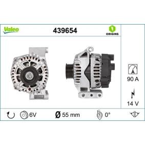 Lichtmaschine 439654 von VALEO günstig für 188,00 € online kaufen