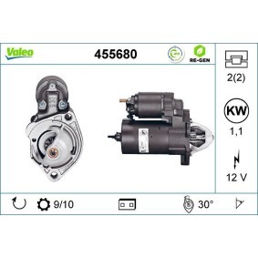 Köp Startmotor av VALEO 455680 till det låga priset 4432,09 kr