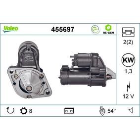 Köp Startmotor av VALEO 455697 till det låga priset 7178,91 kr
