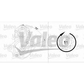 Comprar Motor de arranque de VALEO 455874 a bajo precio de 269,85 €