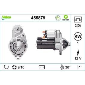 Köp Startmotor av VALEO 455879 till det låga priset 4994,60 kr