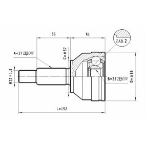 Achetez des Jeu de joints, arbre de transmission STATIM C.209 à prix pour 33,68 €