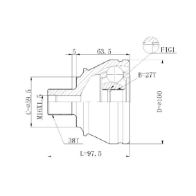 Acquista Kit giunti semiasse da STATIM C.286 a buon mercato per soli 29,48 €