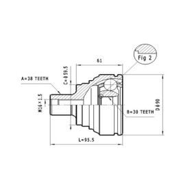Acquista Kit giunti semiasse da STATIM C.287 a buon mercato per soli 19,78 €