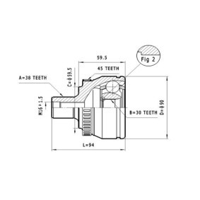 Acquista Kit giunti semiasse da STATIM C.290 a buon mercato per soli 25,69 €