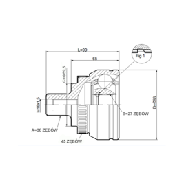 Acquista Kit giunti semiasse da STATIM C.292 a buon mercato per soli 28,56 €