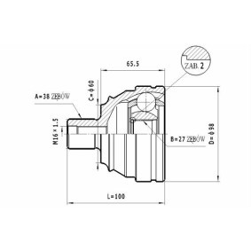 Achetez des Jeu de joints, arbre de transmission STATIM C.315 à prix pour 24,82 €