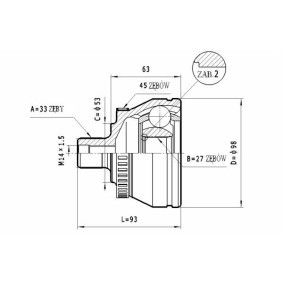 Acquista Kit giunti semiasse da STATIM C.322 a buon mercato per soli 25,04 €