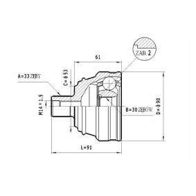 Acquista Kit giunti semiasse da STATIM C.337 a buon mercato per soli 21,11 €