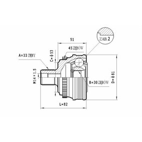 Acquista Kit giunti semiasse da STATIM C.338 a buon mercato per soli 11,30 €