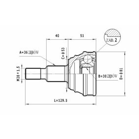 Acquista Kit giunti semiasse da STATIM C.349 a buon mercato per soli 20,38 €