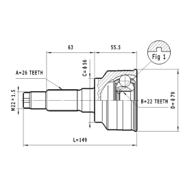 Acquista Kit giunti semiasse da STATIM C.606 a buon mercato per soli 18,16 €