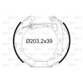 Acquista Kit freno, Freno a tamburo da VALEO 554871 a buon mercato per soli 183,71 €