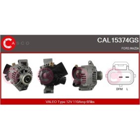Köp Generator av CASCO CAL10152RS till det låga priset 2966,66 kr