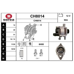 Køb Generator af SNRA CH8014 til den lave pris 2295,60 DKK