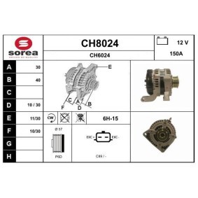 Lichtmaschine von SNRA