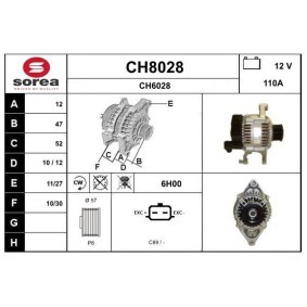 Køb Generator af SNRA CH8028 til den lave pris 3502,96 DKK
