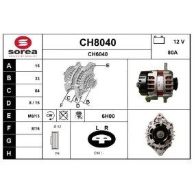 Køb Generator af SNRA CH8040 til den lave pris 1775,41 DKK