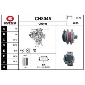 Køb Generator af SNRA CH8045 til den lave pris 3406,56 DKK