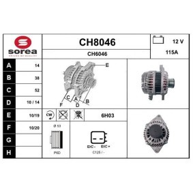 Køb Generator af SNRA CH8046 til den lave pris 3912,30 DKK