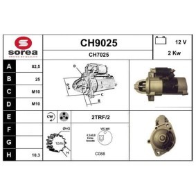 Köp Startmotor av SNRA CH9025 till det låga priset 3696,13 kr