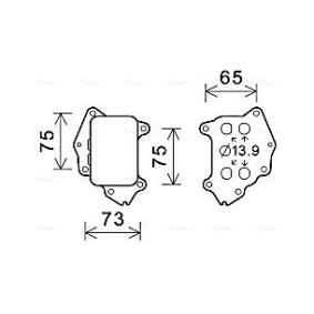 Køb Oliekøler, motorolie af AVA COOLING SYSTEMS CN3309 til den lave pris 372,47 DKK