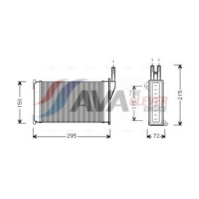 Köp Kondensor, klimatanläggning av AVA COOLING SYSTEMS CN5213D till det låga priset 1282,31 kr