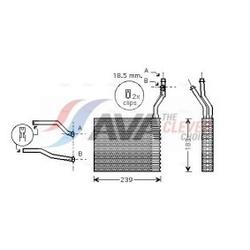 Köp Kondensor, klimatanläggning av AVA COOLING SYSTEMS CN5263D till det låga priset 1170,61 kr