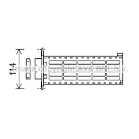 Acquista Scambiatore calore per riscaldamento abitacolo da PRASCO CN6306 a buon mercato per soli 283,56 €