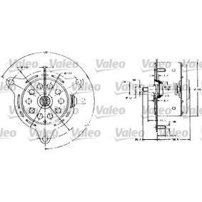 Elektromotor, Kühlerlüfter 698007