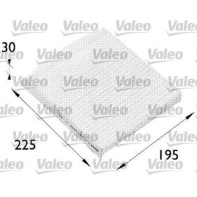 Køb Pollenfilter af VALEO 698512 til den lave pris 124,87 DKK