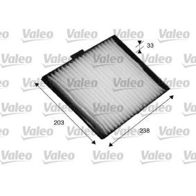 Innenraumfilter 698819 für MG