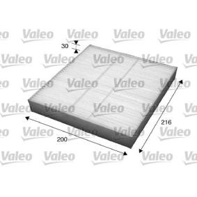 Innenraumfilter für INFINITI von VALEO