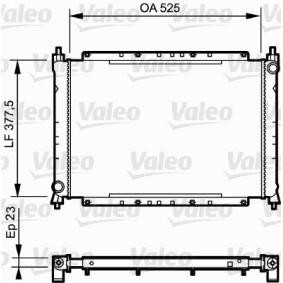 Achetez des Radiateur du moteur VALEO 730565 à prix pour 102,90 €