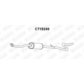 Vorschalldämpfer CT15249