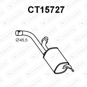 Endschalldämpfer CT15727