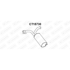 Endschalldämpfer CT15730