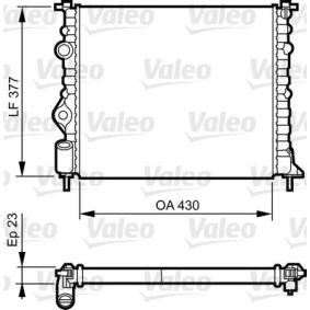 Achetez des Radiateur du moteur VALEO 731378 à prix pour 63,45 €