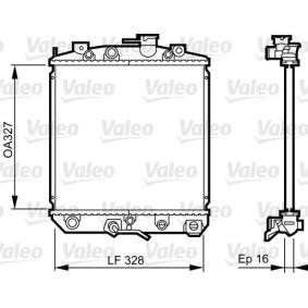 Achetez des Radiateur du moteur VALEO 731623 à prix pour 588,01 €