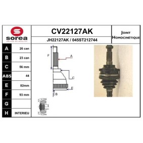 Acquista Kit giunti semiasse da EAI CV22127AK a buon mercato per soli 66,01 €