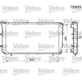 Kühler, Motorkühlung 731675 für SUBARU
