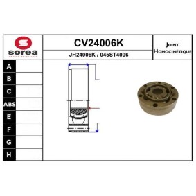 Gelenksatz, Antriebswelle CV24006K