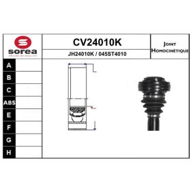 Gelenksatz, Antriebswelle CV24010K