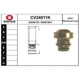 Gelenksatz, Antriebswelle CV24011K