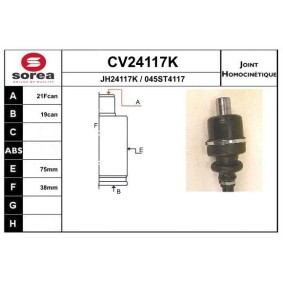 Gelenksatz, Antriebswelle CV24117K