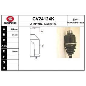 Acquista Kit giunti semiasse da EAI CV24124K a buon mercato per soli 112,96 €