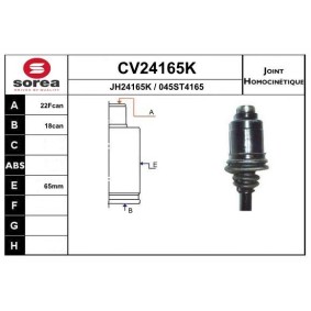 Compre Jogo de apoios, veio de transmissão da EAI CV24165K a um preço baixo por 109,71 €